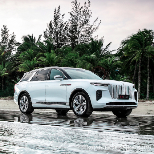 Ad alta velocità 6 sedili 7 sedili 2022 Auto nuova carica rapida 0 km Auto elettrica veicoli Nuova Energia 2022 Hongqi E-HS9 Auto elettriche a buon mercato